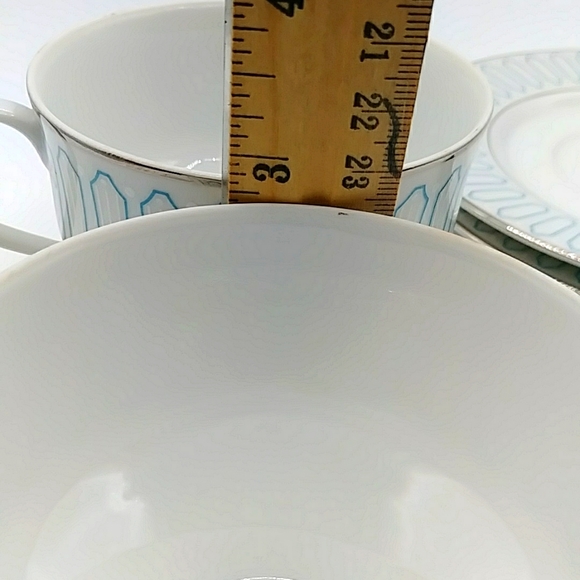 2 Sets Jackson International Cups & Saucers. MCM. - Picture 8 of 8